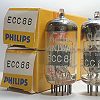 Philips MiniWatt ECC88=6DJ8 ...